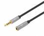 Manhattan Audio-Verlängerungskabel Aux 3.5 mm Klinke 3m - Audio/Multimedia - Extension Cable