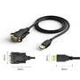Techly IDATA-USB2-SER-1A - USB 2.0 - RS232 - 1.5 m - Black