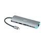 I-TEC USB C Metal Nano Docking Station 1xHDMI 4K 1xSD Kartenleser 1xmicroSD Kartenleser 1xGLAN 1xAud