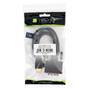 TECHLY Anschlusskabel HDMI zu DVI-D schwarz Stecker 19pol. auf DVI-D Stecker 24+1 mit Goldkontakten 