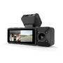 Nedis Dash Cam / 4K@30fps / 4 MPixel / 3.16 " / Wi-Fi / LCD Screen / Duale Kamera / Kabinenkamera / GPS unterstützt / Parksensor / Bewegungsmelder / Nachtsicht / Schwarz