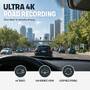 Nedis Dash Cam / 4K@30fps / 4 MPixel / Wi-Fi / Kein Bildschirm / GPS unterstützt / Parksensor / Bewegungsmelder / Nachtsicht / Schwarz