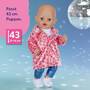 Zapf BABY born Coat Set Sarah Engels 43cm