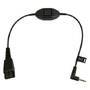 Jabra 8800-00-55 - QD - Male - 2.5mm jack - Male - 0.3 m - Black