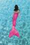 SCHWIMMFLOSSE MEERJUNGFRAU PINK 500