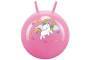 John Sprungball Einhorn Hopser Hopperball Hüpfball Unicorn Ball mit 2 Griffen Pink