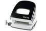 Esselte Leitz NeXXt WOW Metal Office Hole Punch - 30 sheets - Black - White - Metal - 3 mm - A4 - A5 - A6 - Folio - US-Quart - 107 mm