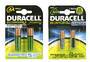 Duracell STAYCHARGED AKKU NIMH 2.500MAH (AA  (HR06) B2     AA)