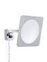 PAULMANN Bela - Surfaced - 3000 K - IP44 - Chrome - White
