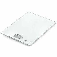 Soehnle Compact 300 - Electronic kitchen scale - 5 kg - 1 g - White - Countertop - Square