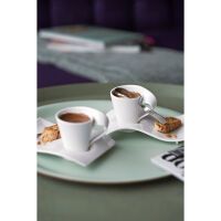 Villeroy & Boch NewWave Caffe - Spoon Espresso-/Mokkalöffel Edelstahl silber/platin