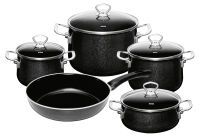 RIESS Topfset "Black Magic" 5-teilig