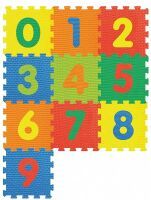 ToyToyToy Puzzle-Spielmatte mit Zahlen 10 teilig 1001B3