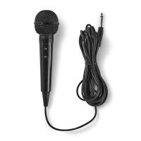 Nedis Bedrade Microfoon| Cardio‹de| Vaste Kabel| 5.00m