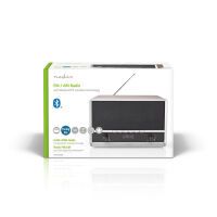 Nedis RADIO RETRO BLUETOOTH      12W (RDFM5200BN  BRAUN/SW)