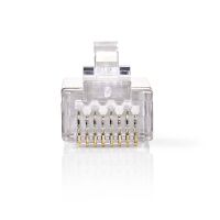 Nedis RJ45-STECKER CAT6 GERADE 10ST (CCGB89306ME)