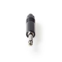 Nedis Audio-Anschluss| gerade| Stecker| Vernickelt| Lot| Kabeleingangsdurchmesser 6 - Cable