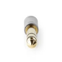 Nedis Stereo-Audio-Adapter| 6.35 mm Stecker| 6.35 Buchse| Vergoldet| Gerade|