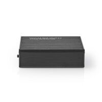 Nedis HDMI ™ Extractor / HDMI™ Eingang / HDMI™ Ausgang / TosLink Buchse / 1x 3.5 mm / Maximale Auflösung: 4K@60Hz / 18 Gbps / Metall / Anthrazit / Kartonverpackung