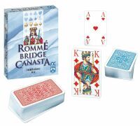 Ravensburger 26957 - Rommé Bridge Canasta, Kartenspiele ab 8 Jahren, Klassiker
