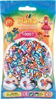 Malte Haaning Plastic A/S Hama® Bügelperlen Midi - gestreift Mix 1000 Perlen (6 Farben).