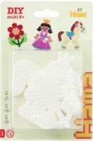 Malte Haaning Plastic A/S Hama® Bügelperlen Blister 3 Stiftplatten Prinzessin/Blume/Pony.