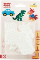 Dan Import Hama® Bügelperlen Blister 3 Stiftplatten Auto/Dinosaurier/Papagei.