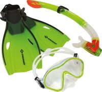 MTS Sportartikel-Vertriebs GmbH Schildkröt Funsports - Schnorchel Set BERMUDA Junior L/XL (3-teilig,
