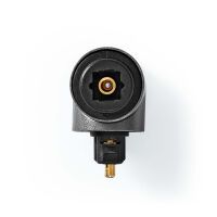 Nedis N CATB25920GY - Toslink Adapter Stecker auf Kupplung 90°
