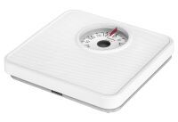 Soehnle Tempo - Mechanical personal scale - 130 kg - 1 kg - kg - Rectangle - White