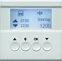 Berker JALOUSIE SCHALTUHR PWS GL. (S.1/B.X NEP)