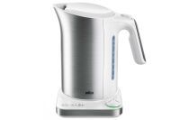 Braun WK 5115 - 1.7 L - 3000 W - Silver,White - Stainless steel - Adjustable thermostat - Water level indicator