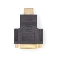 Nedis HDMI -Adapter| Stecker| DVI-D 24+1-Pin Buchse| Vergoldet| Gerade| ABS|