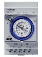 Theben SYN 161 d - Daily timer - Blue - Gray - Analog - Thermoplastic - 1 channels - 15 min