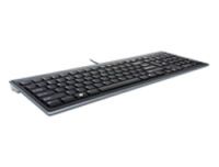 Kensington Advance Fit™ Full-Size Slim Keyboard - Full-size (100%) - Wired - USB - QWERTZ - Black