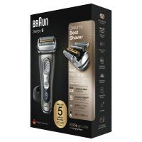 Braun Series 9 9325s Latest Generation Electric Shaver - Charging Stand - Fabric Case - Graphite - Foil shaver - Graphite - LED - Battery - Lithium-Ion (Li-Ion) - Built-in battery