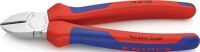 KNIPEX 70 05 180 - Diagonal-cutting pliers - 1 °C - Chromium-vanadium steel - Plastic - Blue/Red - 1 mm