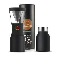 Asobu Cold Brew - Manual drip coffee maker - 1 L - Ground coffee - Black