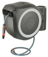 Gardena RollUp L - Wall-mounted reel - Automatic - Functional - Black - Blue - Grey - Wall-mounted - 30 m
