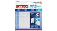 Tesa 77766-00000 - Indoor - Universal hook - White - Adhesive strip - 4 kg - Plaster