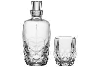 BOHEMIA CRISTAL Whisky-Set Sel.(Fl.1050ml)3tlg