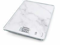 Soehnle Page Compact 300 - Electronic kitchen scale - 5 kg - 1 g - Marble colour - Glass - Countertop
