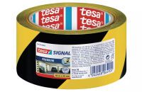 Tesa Premium 58130-00000-01 Markierungsklebeband Gelb Schwarz L x B 66 m 50 mm 1 St.