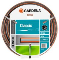 Gardena Classic Hose 13 mm (1/2") - 30 m - Gray - Orange - Hose only - PVC - 22 bar - 1.3 cm
