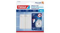 Tesa 77763 - Indoor - Universal hook - White - Adhesive strip - 3 kg - Tiles & metal