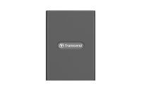 Transcend RDE2 - CFexpress - Grey - 20000 Mbit/s - Aluminium - Windows 7 - Windows 8 - Windows 10 - Mac OS X 10.2.8+ - Linux Kernel 2.6.30+ - 0 - 70 °C