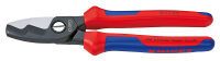 KNIPEX 95 12 200 - Side-cutting pliers - Blue/Red - 20 cm - 324 g