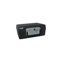 Rieffel SECURITYCASE 6 - Portable safe - Black - Grey - Electronic - Key - 6.4 L - Plastic - Document