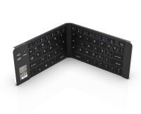INCA Tastatur IBK-579BT  Mini-Größe, faltbar, Akku, SI&SW retail (IBK-579BT)