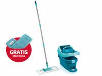 Leifheit Bodenpflege Wischset mit Presse 55167 - Set Profi XL Mobile + static plus